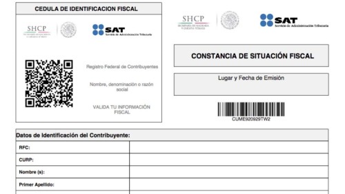 Cómo Sacar La Constancia de Situación Fiscal en el SAT