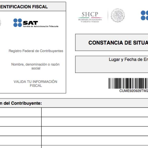 Cómo Sacar La Constancia de Situación Fiscal en el SAT